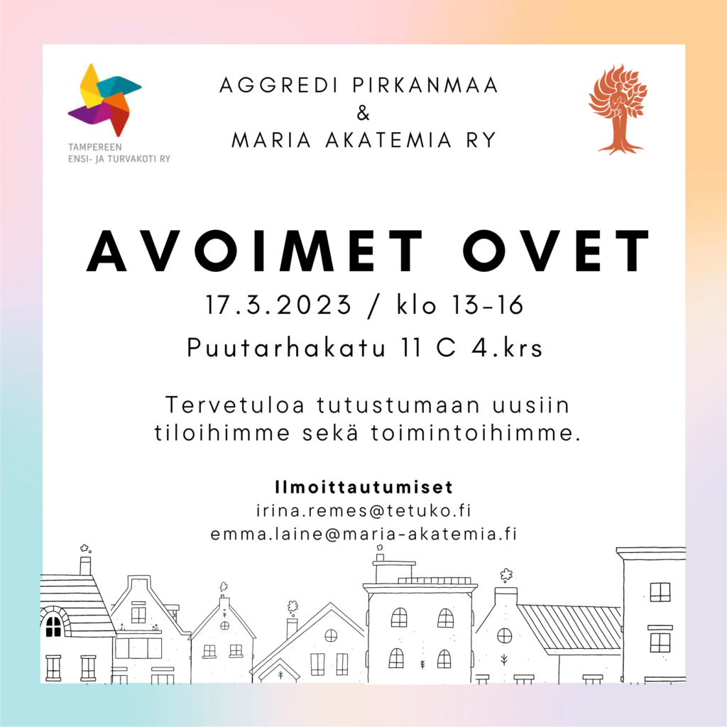 kuvamainos avoimet ovet