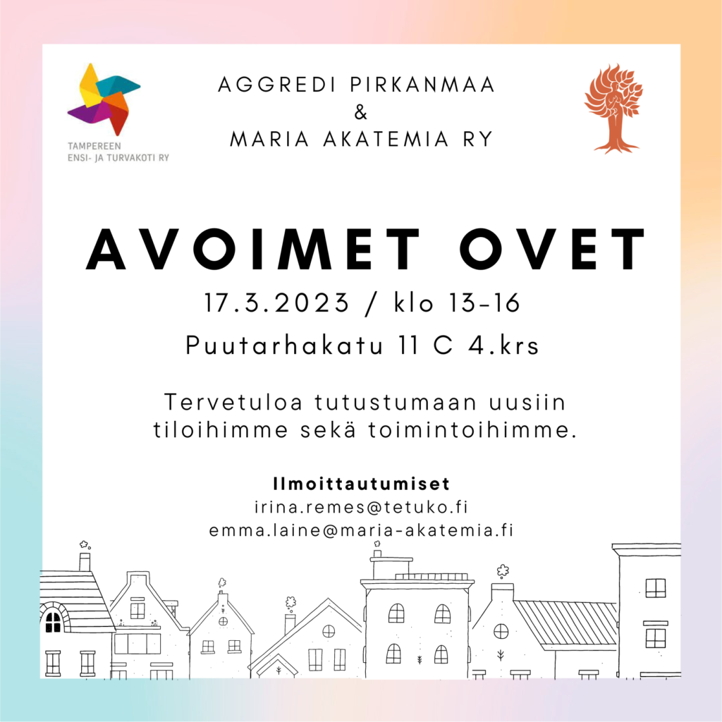 Avoimet Ovet Tampereen Uudella Toimistolla Maria Akatemia Ihmisten Avoimet Ovet Tampereen Uudella Toimistolla Maria Akatemia Ihmisten